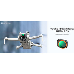 K&F Concept Variable ND Filter ND2-32 για DJI Mini 4 Pro (KF01.2499)