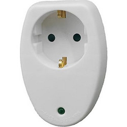 Lamtech 23794 Ασφαλείας Λευκό Μονόπριζο