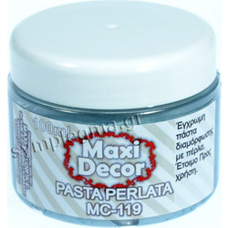 Πάστα πέρλας Pasta Perlata 100ml Maxi Decor γαλάζιο 119