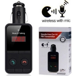FM transmitter αυτοκινήτου Bluetooth για μουσική στο ραδιόφωνο