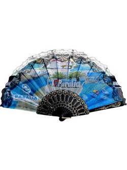 Βεντάλια χειρός Souvenir - Σετ 12 τεμάχια - Paralia - 216461