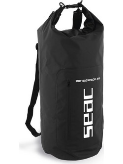 Seac Sub Dry Back Στεγανός Σάκος 40lt Black 0920033384520