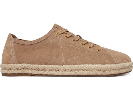 Guess Ανδρικές Εσπαντρίγιες Μπεζ | Suede Lace-Up Espadrilles