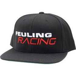 Feuling Καπέλο Racing Snapback cap black