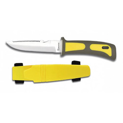 Albainox 31333-AM Μαχαίρι Καταδύσεων Yellow