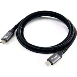 Equip USB 2.0 Cable USB-C male - USB-C 240W PD Μαύρο 0.5m 128380