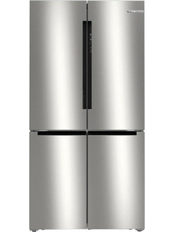 Bosch KFN96APEA Ψυγείο Ντουλάπα 605lt Full No Frost Υ183xΠ91xΒ73.1cm Inox