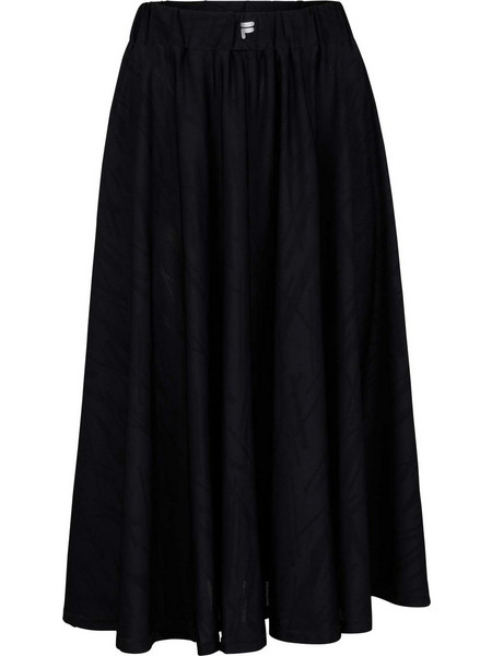 Fila FAW0070 Υφασμάτινη Μίντι Φούστα Black