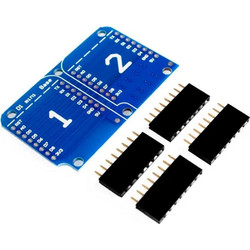 Dual Base Shield for WeMos D1 Mini (Double Socket)