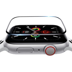 WiWU iVista Full Glue Tempered Glass Black Apple Watch 44mm (2 Pack)