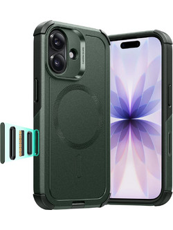 ESR Cyber HaloLock Θήκη Green (iPhone 17)