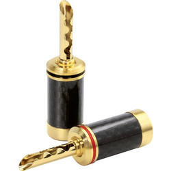 Dynavox Banana Carbon Βύσματα Banana Carbon 2 Τεμ