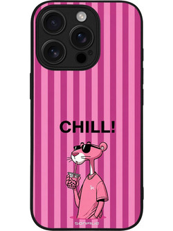 Sonique Stripe Stories Series Θήκη με Σχέδιο «Chill Panther» (iPhone 16 Pro)