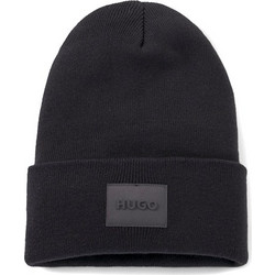 XEVON LOGO PRINT BEANIE MEN HUGO