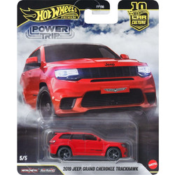 Mattel Hot Wheels Premium Power Trip 2019 Jeep Grand Cherokee Trackhawk