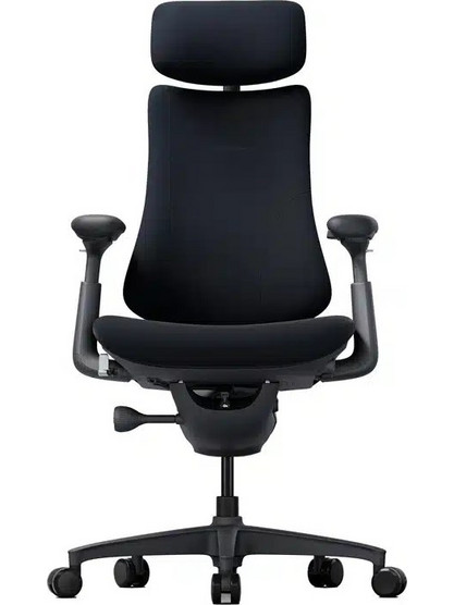 LiberNovo Ergonomic Omni Καρέκλα Γραφείου 48cm Μαύρη