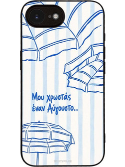 Sonique Stripe Stories Series Θήκη Αύγουστος (iPhone 16e / 17e)