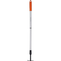 Τηλεσκοπική Τσουγκράνα Κήπου Black & Decker Ατσάλινη με 5 Δόντια 66-100 cm Black/Orange 871125223525