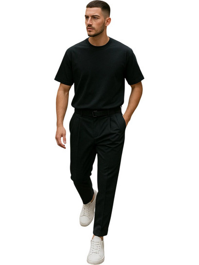 Ανδρικό Παντελόνι Reckless Black 2300-BLACK