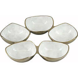 ART ET LUMIERE ΠΙΑΤΕΛΑ ΜΕΤΑΛΛΙΚΗ 5 ΘΕΣΕΩΝ