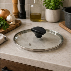 ΚΑΠΆΚΙΑ ΓΙΑ ΣΚΕΎΗ GLASS LID DIAM 20 CM 111477