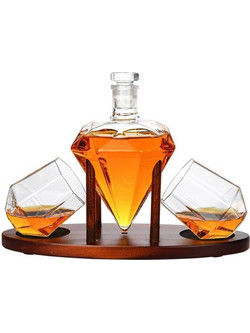 Mikamax(R) Deluxe Diaomond Decanter Set