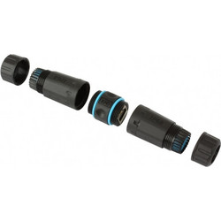 Techly IWP-MD C6-IP68T cable gender changer RJ-45 Black 105896