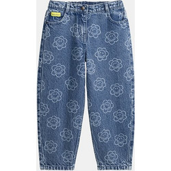 Παιδικό Παντελόνι Τζιν για Κορίτσια Smiley Jeans ΜΠΛΕ