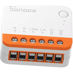 Sonoff Sonoff smart διακόπτης MINIR4, 2 κανάλια, WiFi, 10A, λευκός 11691