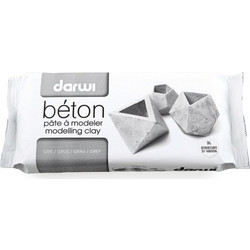 Darwi 1kgr Πηλός Αυτοξηραινόμενος Γκρι Beton