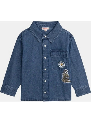 Παιδικό Πουκάμισο για Αγόρια Denim Tiger ΜΠΛΕ