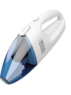 Avizar Compact Ergonomic 80w Φορητή ηλεκτρική σκούπα Εσωτερικά αυτοκινήτων Λευκό Μπλε Κωδικός: CX-9358