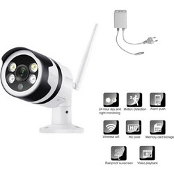 Jortan JT-82216 IP Κάμερα Ασφαλείας Wi-Fi 1080p Full HD Αδιάβροχη