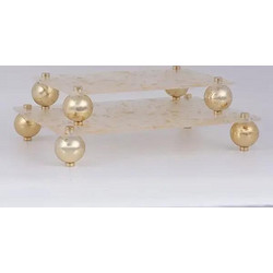 Eurolamp 819-00991 Διακοσμητικός Δίσκος Πλαστικός Ορθογώνιος Σετ 2τμχ 5207227501142