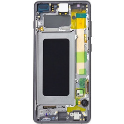 Samsung G975F Galaxy S10 Plus - LCD display + Touch Unit Black Original (Service Pack)