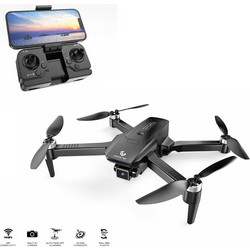 Premium Drone Μαύρο Αναδιπλούμενο με Ενσωματωμένη Κάμερα & Φως 2.4G
