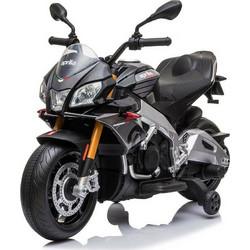 Cangaroo Mοni Bo Aprilia Tuono V4 A010 Ηλεκτροκίνητο Παιδικό Μηχανάκι 12V Μαύρο