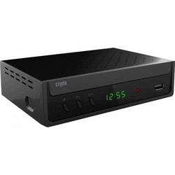 Crypto Redi S100P Ψηφιακός Δέκτης Mpeg-4 Full HD με PVR