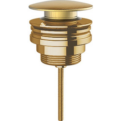 Voss TPV01 Gold Brushed PVD - Βαλβίδα νιπτήρα clic-clac