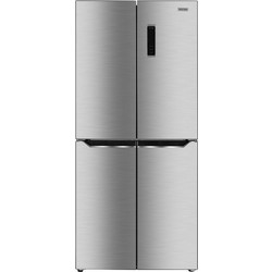 MPM 434-SBF-04 Ψυγείο Ντουλάπα 472lt No Frost Υ180cmxΠ79cmxΒ70cm Inox