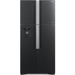Hitachi R-W661PRU1 GGR Ψυγείο Ντουλάπα 542lt No Frost Υ183.5xΠ85.5xΒ73.7cm Μαύρο