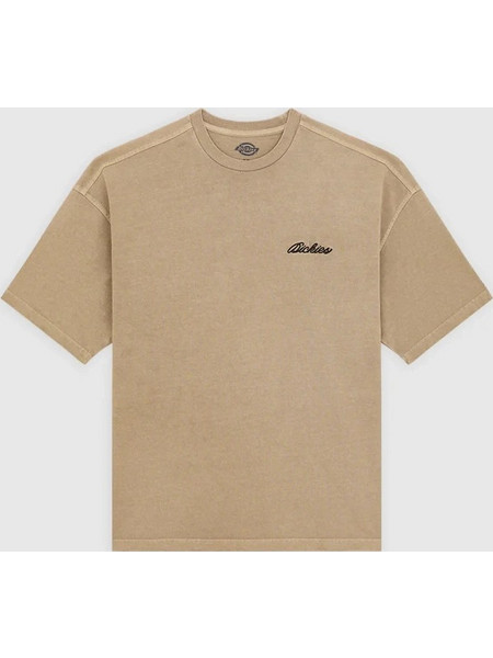 Dickies Labelle Midweight T-Shirt Γυναικεία Κοντομάνικη Μπλούζα Cotton Loose Fit - Desert Sand DK0A8BV8DS0