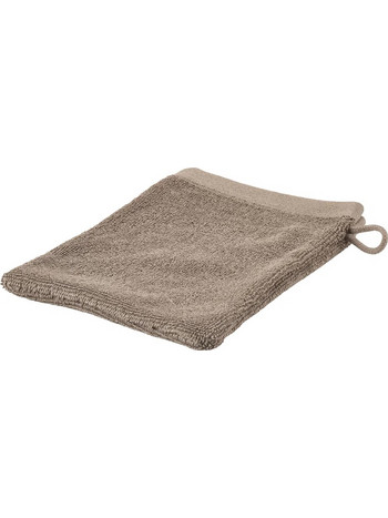 Zone Denmark Γάντι/Πετσέτα Μπάνιου Βαμβακερή 21x15,5 - Sauna Taupe