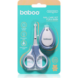 Baboo Nail Care Set σετ μανικιούρ για παιδιά από τη γέννηση Blue Haze 0m+ 2 τμχ
