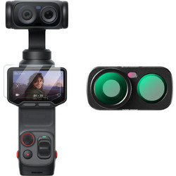 KampF Concept Magnetic WideAngle Filter and Screen protector for Insta360 Luna Ultra KF010305080010