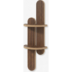 Ράφι Τοίχου Wenge από MDF 26 x 80 x 13 cm 173ALF1121