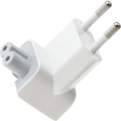 Διεθνής Αντάπτορας Πρίζας - Power Adapter Plug για Φορτιστή & Τροφοδοτικό Apple MacBook A1561 603-3288 A1555 603-7714 607-8083 A1556 607-6315 661-03066 922-5863 922-7097 922-8629 EU White (Κωδ.1-APL01