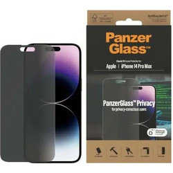 PanzerGlass Classic Fit αντιβακτηριδιακό γυαλί ιδιωτικότητας για iPhone 14 Pro Max