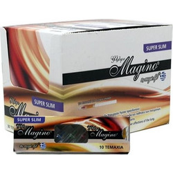 Πιπάκια τσιγάρου MAGIC LIFE MAGINO 10 Super Slim 5.7mm (κουτί με 30 πακετάκια)