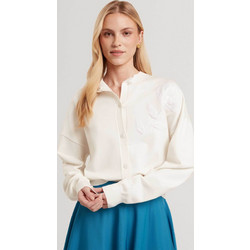 Ted Baker γυναικεία ζακέτα με απλικέ σχέδιο Neslie - 284876 Εκρού